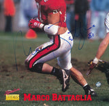 Marco Battaglia Autographed Signature Rookies 8x10 Photo Rutgers