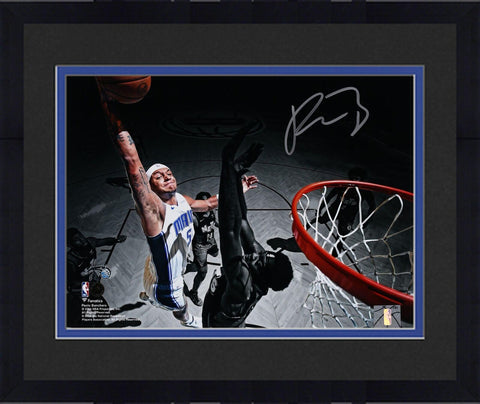 Framed Paolo Banchero Orlando Magic Signed 8" x 10" Dunk vs. Brooklyn Nets Photo