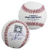 Guardians Tom Hamilton "HOF 25" Signed HOF Logo Oml Baseball BAS #BY103715