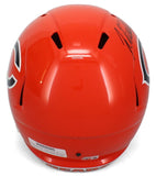 JUSTIN FIELDS Autographed Bears Alt. Orange Full Size Speed Helmet BECKETT