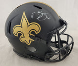 DARREN SPROLES SIGNED SAINTS F/S ECLIPSE SPEED AUTHENTIC HELMET BECKETT QR