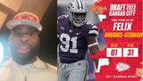 Felix Anudike-Uzomah Signed Kansas City Chiefs Jersey (Beckett) 2023 1st Rnd Pk.