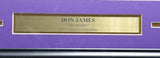Don James Autographed Framed 11x14 Photo Washington Huskies Beckett QR #AE31842