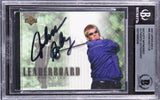 John Daly Authentic Signed 2001 Upper Deck #89 Card Autographed BAS Slabbed
