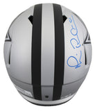 Cowboys Michael Irvin Signed Rave Full Size Speed Rep Helmet W/ Case BAS Witness