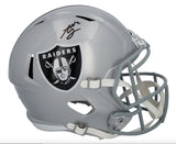 Ashton Jeanty Autographed Las Vegas Raiders Full Size Speed Helmet Fanatics