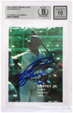 Ken Griffey Jr Signed Mariners 1989 Rookies Rookie Card #2 - (Beckett - Auto 10)