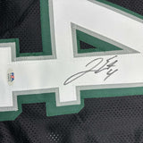 Framed Autographed/Signed Jake Elliott 35x39 Philadelphia Black Jersey PSA COA