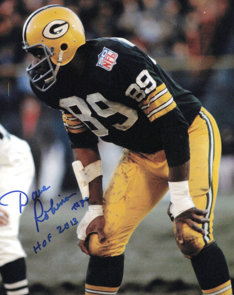 Dave Robinson Autographed Signed 8x10 Photo Green Bay Packers SKU #245908