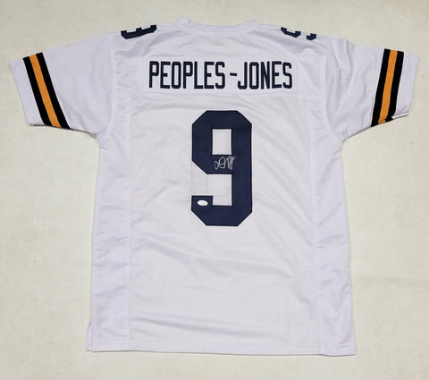 DONOVAN PEOPLES-JONES AUTOGRAPHED SIGNED COLLEGE STYLE CUSTOM XL JERSEY JSA COA