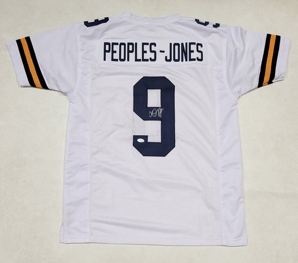 DONOVAN PEOPLES-JONES AUTOGRAPHED SIGNED COLLEGE STYLE CUSTOM XL JERSEY JSA COA