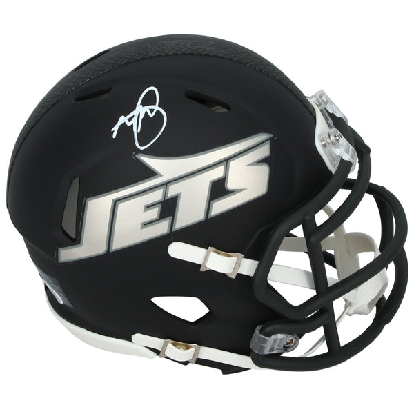 Minkah Fitzpatrick Autographed New York Jets Rivalries Speed Mini Helmet JSA