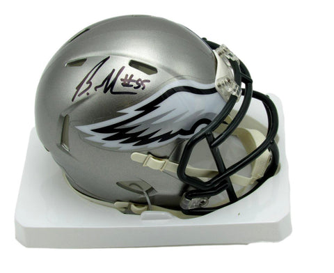 Brandon Graham Autographed Eagles Flash Mini Football Helmet JSA