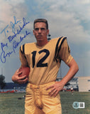 Roger Staubach Autographed 8x10 Photo Cowboys To John Beckett BS12821