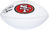 Autographed Joe Montana 49ers Football
