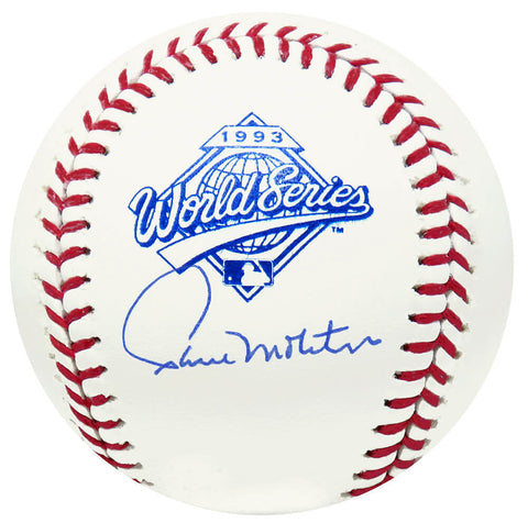 Paul Molitor Signed Rawlings Official 1993 World Series (Blue Jays) Baseball- SS