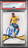 Neymar Jr Signed 2018 Panini Immaculate /65 - PSA 7 AUTO 9