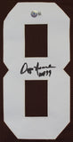 Ozzie Newsome "HOF 99" Authentic Signed Brown Pro Style Jersey BAS Witnessed 2