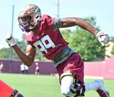 Brian Burns Signed Florida State Seminoles Jersey (JSA) Carolina Panthers DE