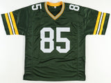 Phillip Epps Signed Packers Jersey (JSA COA) Green Bay Receiver 1982 to 1988
