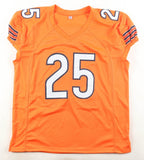 Kyle Monangai Signed Chicago Bears Jersey (JSA) Ex-Rutgers Scarlet Knight R.B.