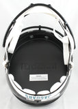 Travis Hunter Autographed Jacksonville Jaguars F/S Speed Helmet - Beckett W Holo