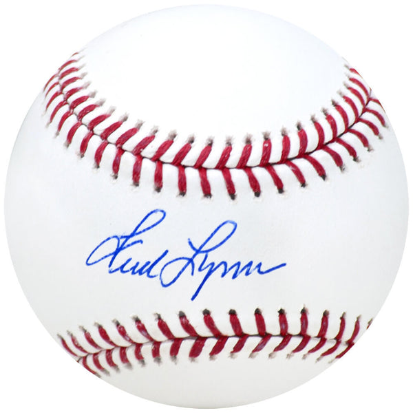 Fred Lynn Signed Rawlings Official MLB Baseball - (SCHWARTZ COA)
