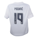 Luka Modric Signed Real Madrid FC Soccer Jersey #19 with Beckett COA
