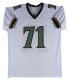 Tony Boselli "HOF 22" Authentic Signed White Pro Style Jersey BAS Witnessed
