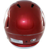 John Mateer Autographed/Signed Oklahoma Sooners F/S Helmet Beckett Witness 58314
