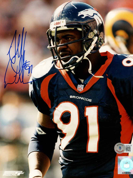 Alfred Williams Autographed Denver Broncos 8x10 Photo Beckett 50502
