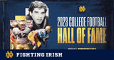 Mike Stonebreaker Signed Notre Dame Fighting Irish Jersey (Beckett) 2023 C.F HOF