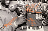 Mike Tyson Gooden Strawberry Signed In Orange 11x14 New York Mets B&W Photo JSA