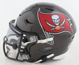 Derrick Brooks Signed Buccaneers Mid-Size MIDI SpeedFlex Helmet w/ Visor -Radtke