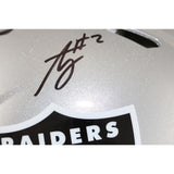 Ashton Jeanty Autographed Las Vegas Raiders Authentic Helmet Beckett WIT 53215