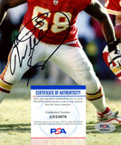 Will Shields HOF Signed/Auto 8x10 Photo Kansas City Chiefs PSA/DNA 188116