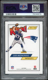 2018 Panini KABOOM! #RG Rob Gronkowski Patriots On Card PSA 10/10 Auto GEM MINT