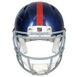 Malik Nabers Autographed Giants 100 Seasons Logo Speed Authentic Helmet Fanatics