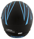 Panthers Luke Kuechly Signed Eclipse F/S Speed Rep Helmet w/ Blue Sig BAS Wit