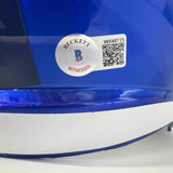 Autographed/Signed Deion Sanders Cowboys Flash Full Size Replica Helmet BAS COA