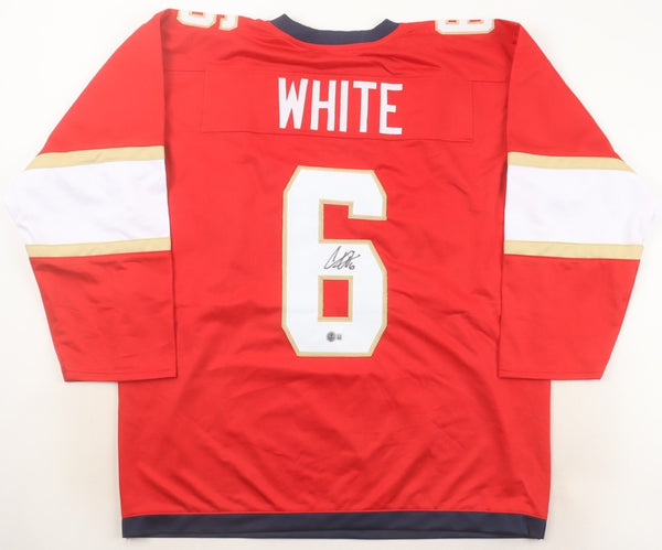 Colin White Signed Florida Panthers Jersey (Beckett) 2022-23 Stanley Cup Finals