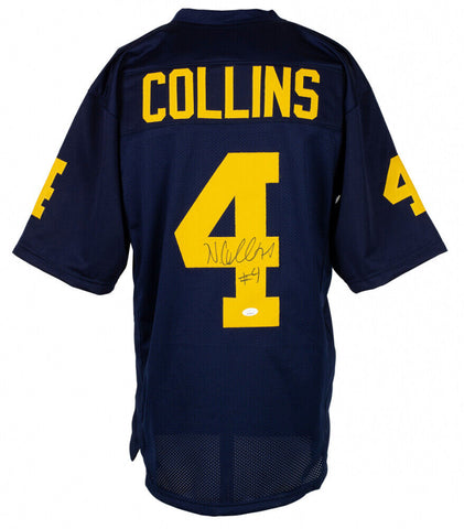 Nico Collins Signed Michigan Wolverines Jersey (JSA COA) Houston Texans W.R.
