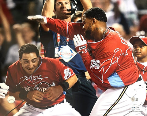 Brewers PRINCE FIELDER & RYAN BRAUN Signed 16x20 Photo #2 AUTO - BAS JSA
