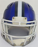 Ed "Too Tall" Jones Signed Dallas Cowboys Mini-Helmet (JSA COA) 3xPro Bowl DE