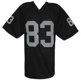 Willie Gault (RAIDERS) Signed Black Custom Football Jersey - (SCHWARTZ COA)