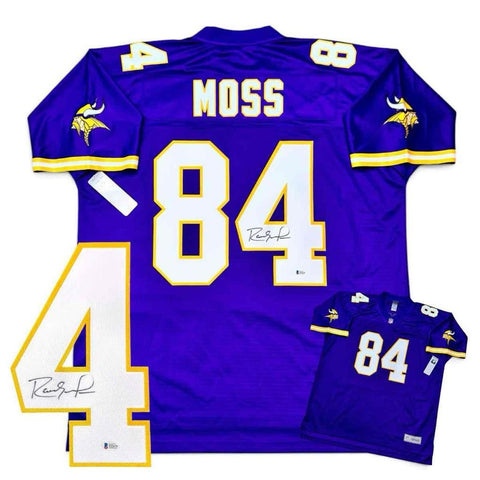 Randy Moss Autographed / Signed Minnesota Vikings Pro Line Jersey - Beckett