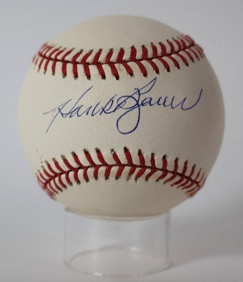 Hank Bauer Autographed Official American League Baseball JSA COA