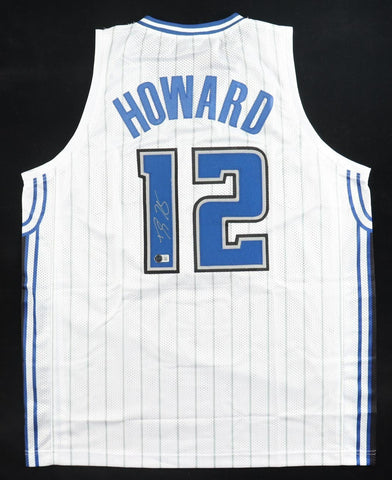Dwight Howard Signed Orlando Magic Home Jersey (Beckett) 8xAll Star Center