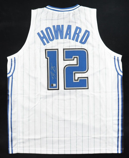 Dwight Howard Signed Orlando Magic Home Jersey (Beckett) 8xAll Star Center