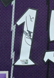 FRAMED IN SUEDE TORONTO RAPTORS VINCE CARTER AUTOGRAPHED SIGNED JERSEY FANATICS